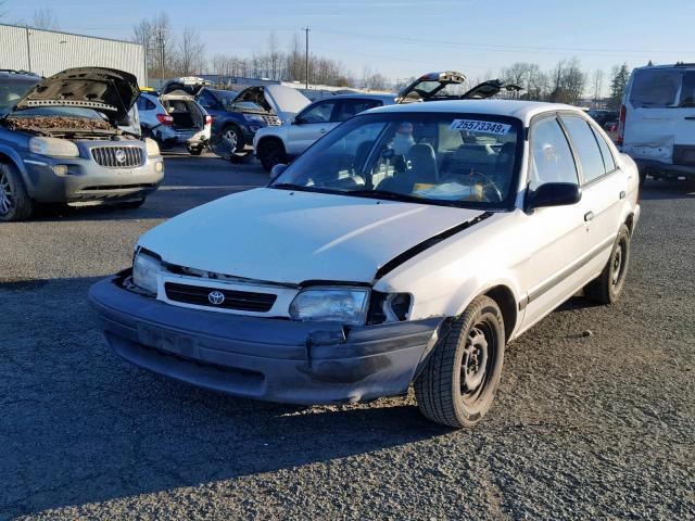 JT2EL56E8S0026452 - 1995 TOYOTA TERCEL DX WHITE photo 2