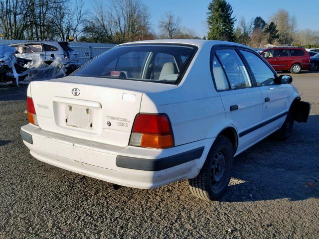 JT2EL56E8S0026452 - 1995 TOYOTA TERCEL DX WHITE photo 4