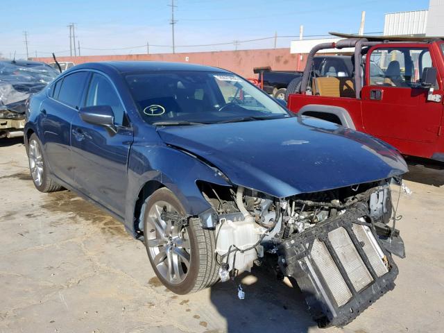 JM1GJ1W58E1111479 - 2014 MAZDA 6 GRAND TO BLUE photo 1