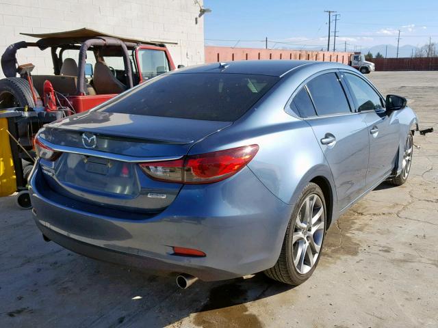 JM1GJ1W58E1111479 - 2014 MAZDA 6 GRAND TO BLUE photo 4