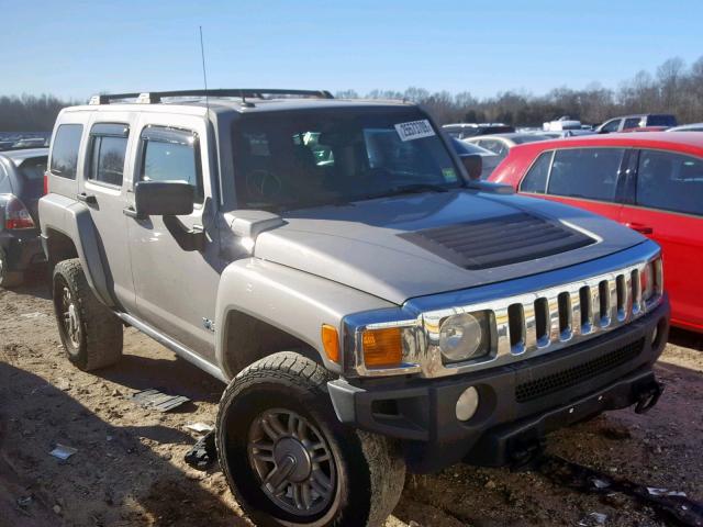 5GTDN13E278233415 - 2007 HUMMER H3 SILVER photo 1