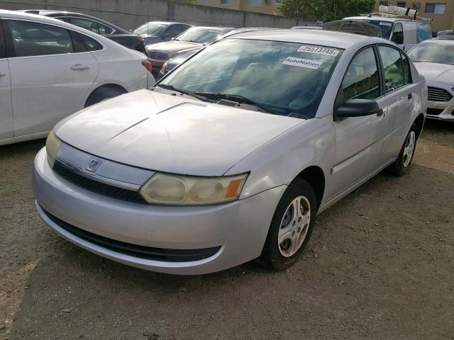 1G8AG52F93Z187893 - 2003 SATURN ION LEVEL SILVER photo 2