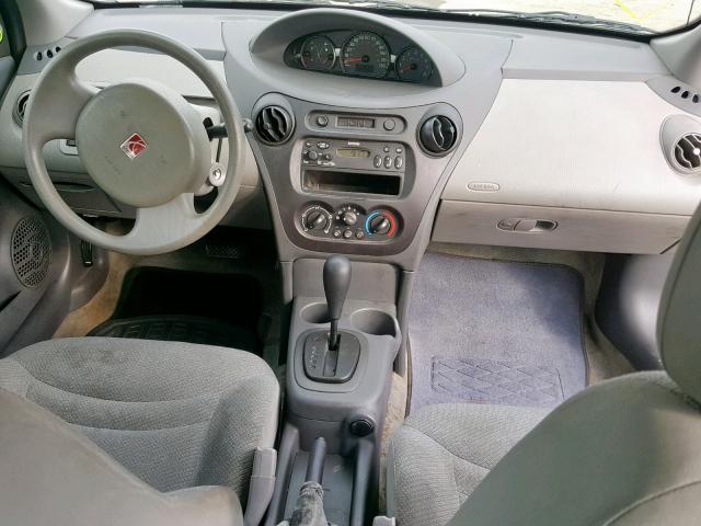 1G8AG52F93Z187893 - 2003 SATURN ION LEVEL SILVER photo 9
