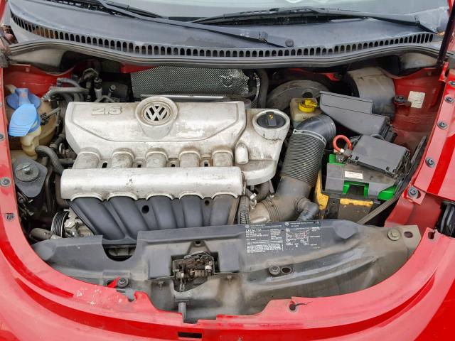 3VWSF31Y06M304686 - 2006 VOLKSWAGEN NEW BEETLE Rot Foto 7