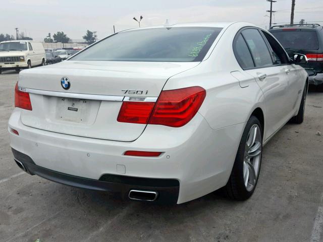 WBAKA8C51CDS99553 - 2012 BMW 750I WHITE photo 4