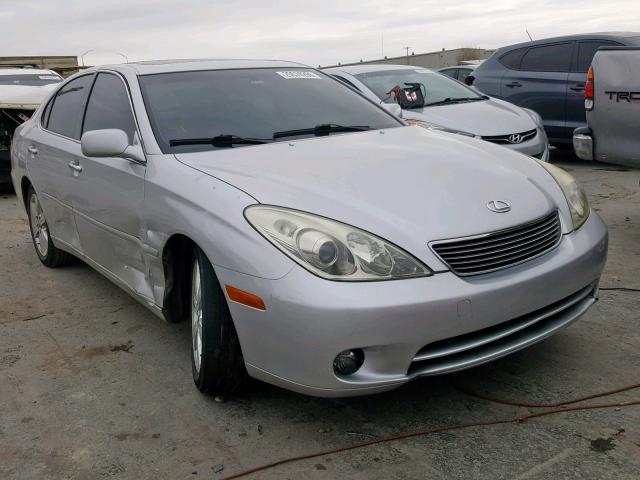 JTHBA30G555138436 - 2005 LEXUS ES 330 SILVER photo 1