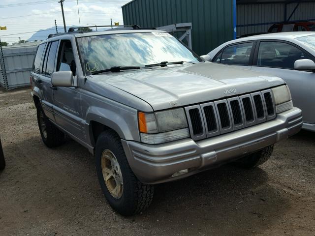 1J4GZ58S9TC155621 - 1996 JEEP GRAND CHER GRAY photo 1