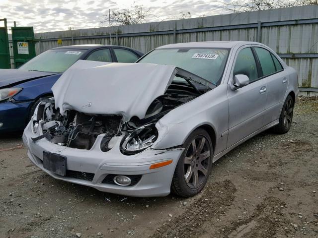 WDBUF56X37B036618 - 2007 MERCEDES-BENZ E 350 SILVER photo 2