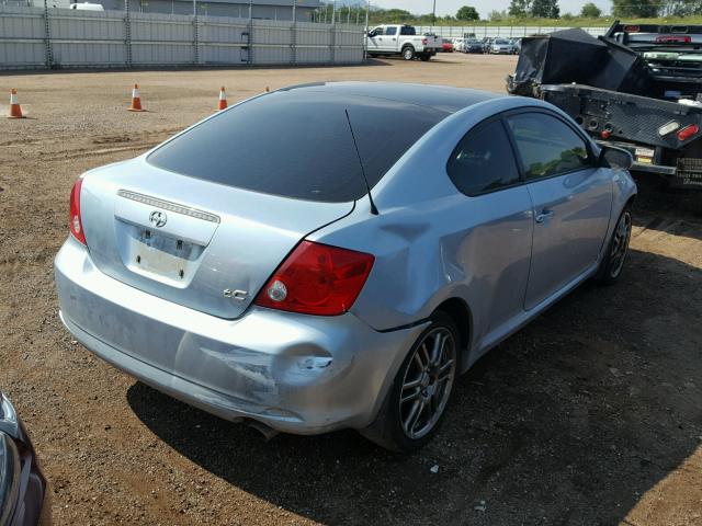 JTKDE167170215435 - 2007 TOYOTA SCION TC BLUE photo 4