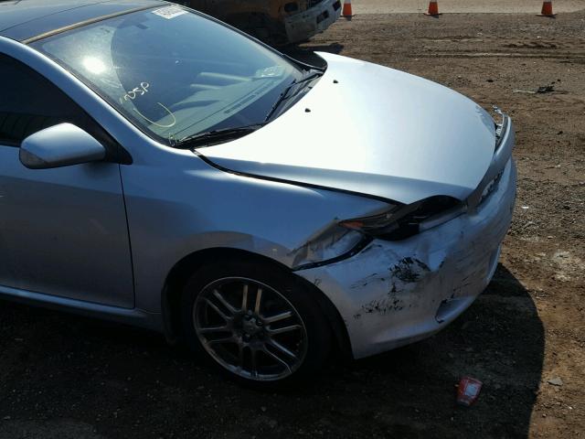 JTKDE167170215435 - 2007 TOYOTA SCION TC BLUE photo 9