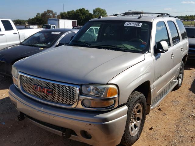 1GKEK63U44J115061 - 2004 GMC YUKON DENA TAN photo 2