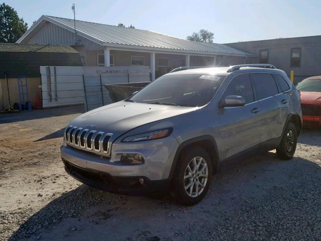 1C4PJLCS0EW313533 - 2014 JEEP CHEROKEE L SILVER photo 2