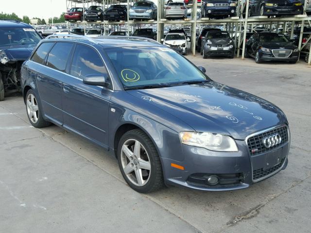 WAUKF78E48A168548 - 2008 AUDI A4 2.0T AV GRAY photo 1