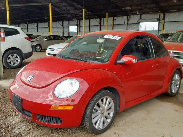 3VWRW31C38M526046 - 2008 VOLKSWAGEN NEW BEETLE Rot Foto 2