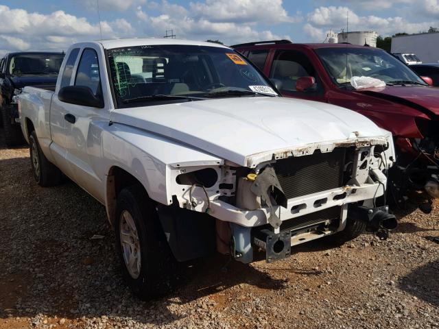 1D7HE42K55S314397 - 2005 DODGE DAKOTA SLT WHITE photo 1