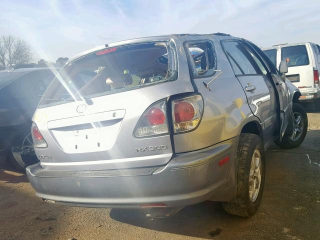 JTJGF10UX30164234 - 2003 LEXUS RX 300 GRAY photo 4