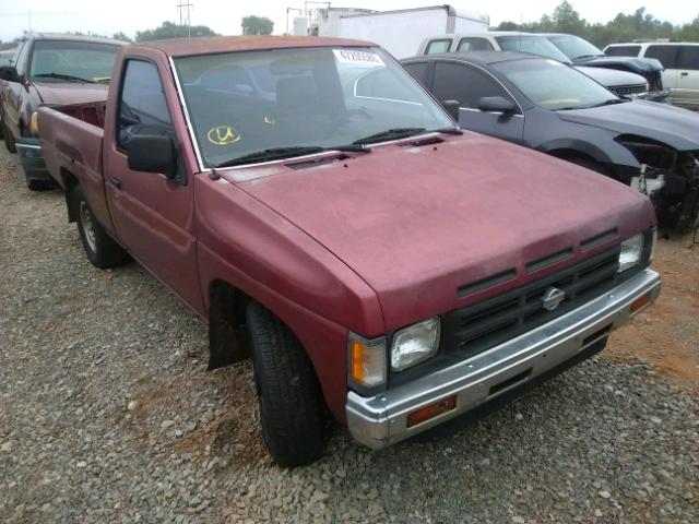 1N6SD11S2MC413946 - 1991 NISSAN TRUCK SHOR RED photo 1