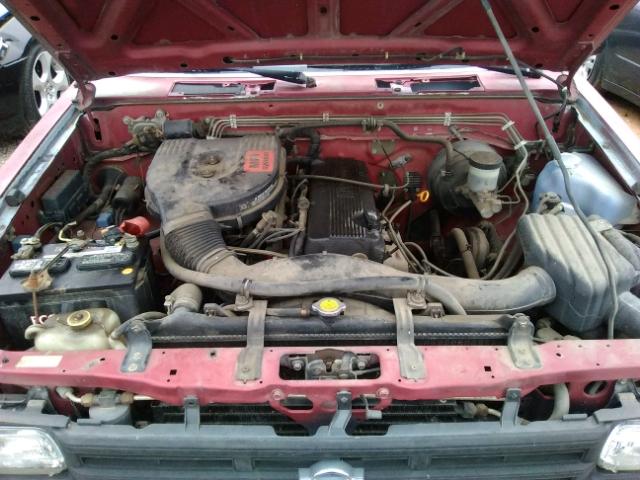 1N6SD11S2MC413946 - 1991 NISSAN TRUCK SHOR RED photo 7