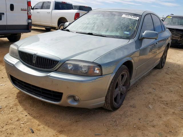 1LNFM87A76Y637789 - 2006 LINCOLN LS TEAL photo 2