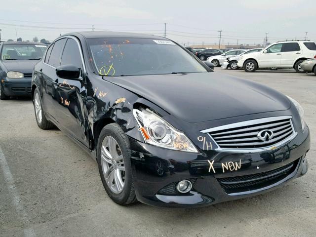 JN1CV6AP4DM724269 - 2013 INFINITI G37 BASE BLACK photo 1