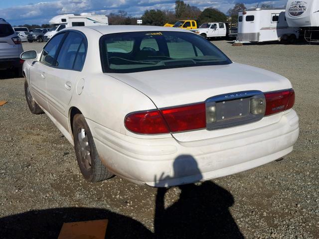 1G4HP52K344144162 - 2004 BUICK LESABRE CU WHITE photo 3