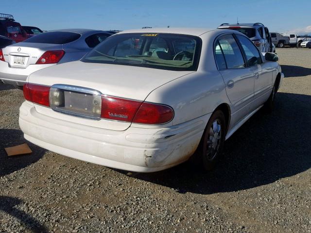 1G4HP52K344144162 - 2004 BUICK LESABRE CU WHITE photo 4