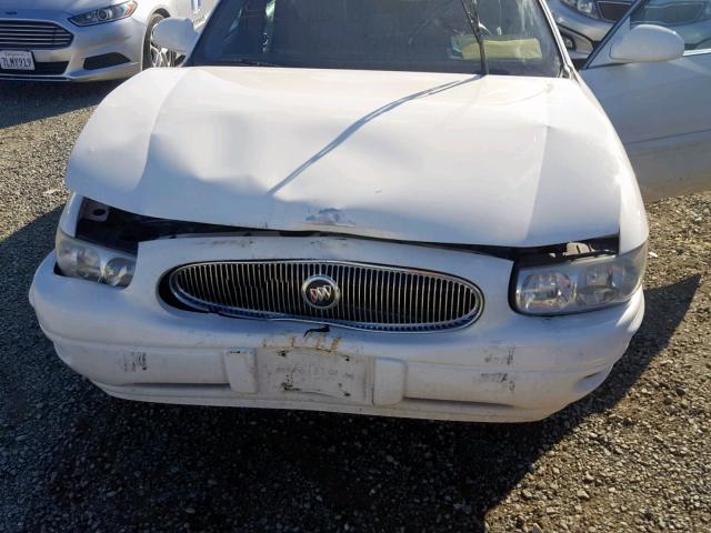 1G4HP52K344144162 - 2004 BUICK LESABRE CU WHITE photo 7