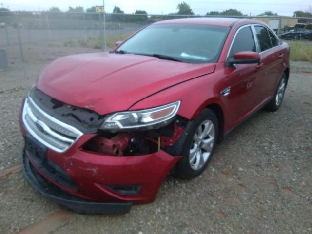 1FAHP2HW8AG124275 - 2010 FORD TAURUS SEL RED photo 2