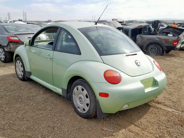 3VWCB21C71M455368 - 2001 VOLKSWAGEN NEW BEETLE Yaşıl foto 3