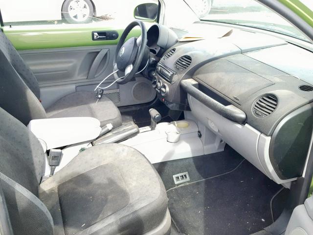 3VWCB21C71M455368 - 2001 VOLKSWAGEN NEW BEETLE Yaşıl foto 5