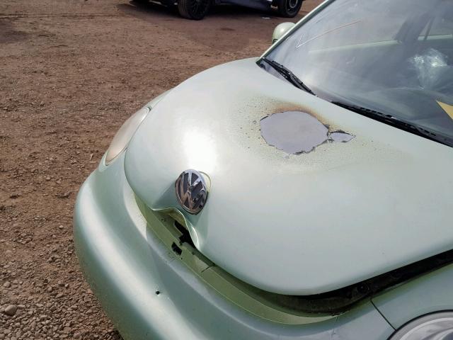 3VWCB21C71M455368 - 2001 VOLKSWAGEN NEW BEETLE Yaşıl foto 9