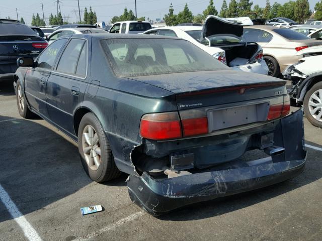 1G6KY5495WU906804 - 1998 CADILLAC SEVILLE ST GREEN photo 3