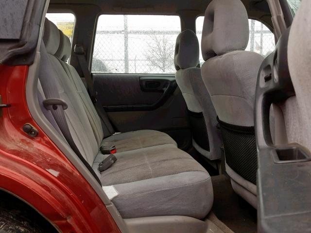 JF1SF65532H734205 - 2002 SUBARU FORESTER S მუქწითელი ფოტო 6