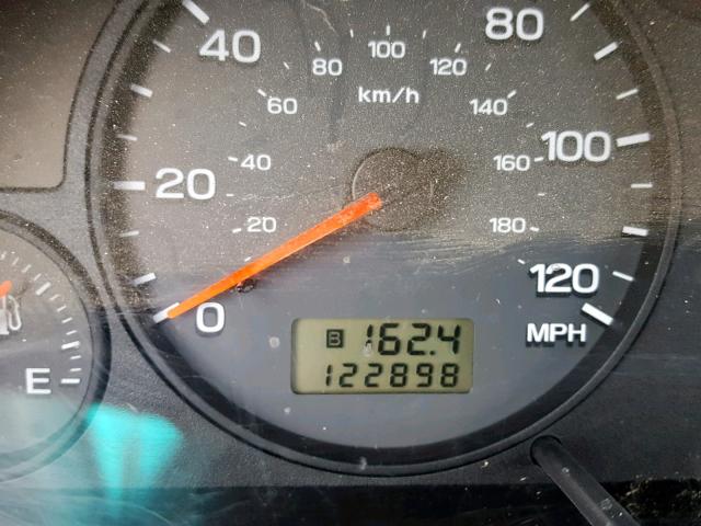 JF1SF65532H734205 - 2002 SUBARU FORESTER S მუქწითელი ფოტო 8