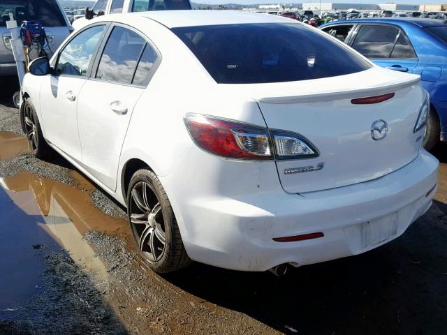 JM1BL1V67C1505776 - 2012 MAZDA 3 S WHITE photo 3