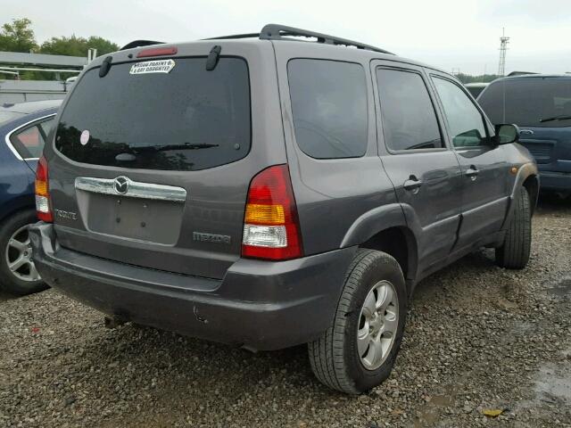 4F2CZ06194KM01642 - 2004 MAZDA TRIBUTE ES 灰色 照片 4