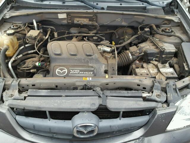 4F2CZ06194KM01642 - 2004 MAZDA TRIBUTE ES 灰色 照片 7