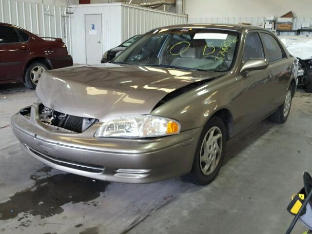 1YVGF22C8Y5142475 - 2000 MAZDA 626 ES GOLD photo 2