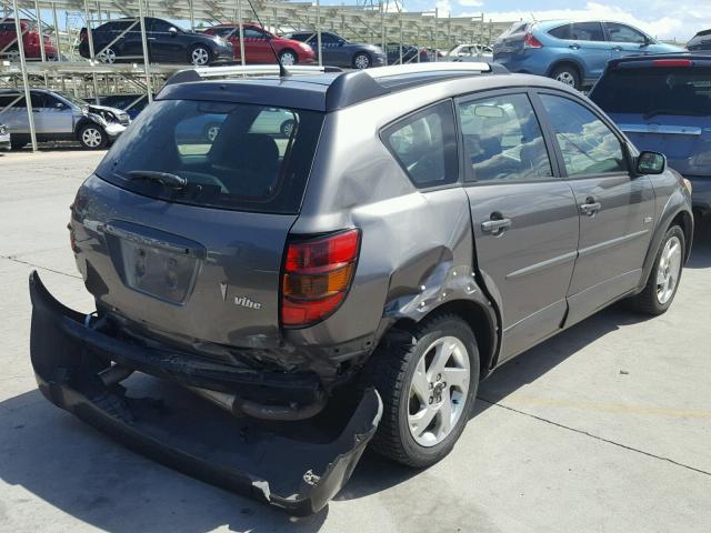 5Y2SL63815Z444494 - 2005 PONTIAC VIBE GRAY photo 4