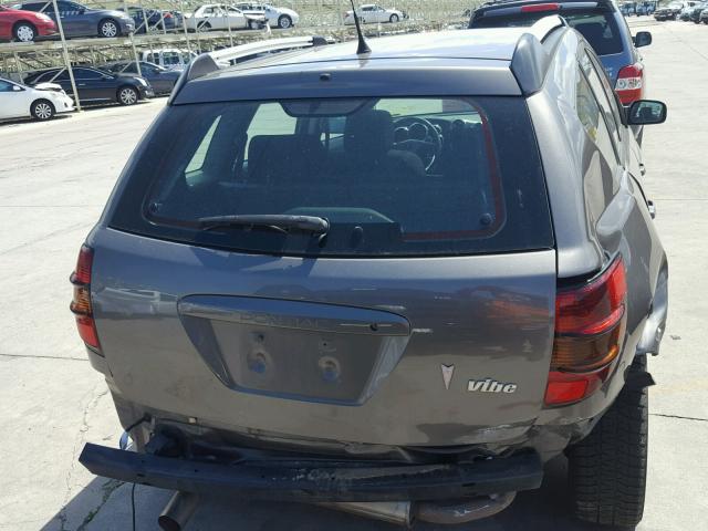 5Y2SL63815Z444494 - 2005 PONTIAC VIBE GRAY photo 9