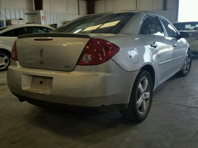 1G2ZH528754167797 - 2005 PONTIAC G6 GT SILVER photo 4