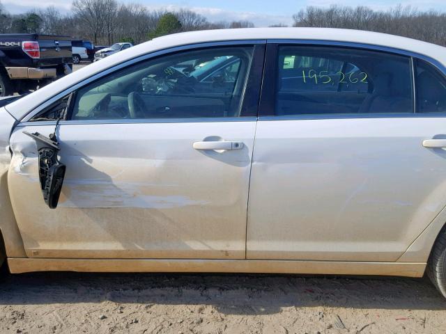 1G1ZG57B594153446 - 2009 CHEVROLET MALIBU LS WHITE photo 10