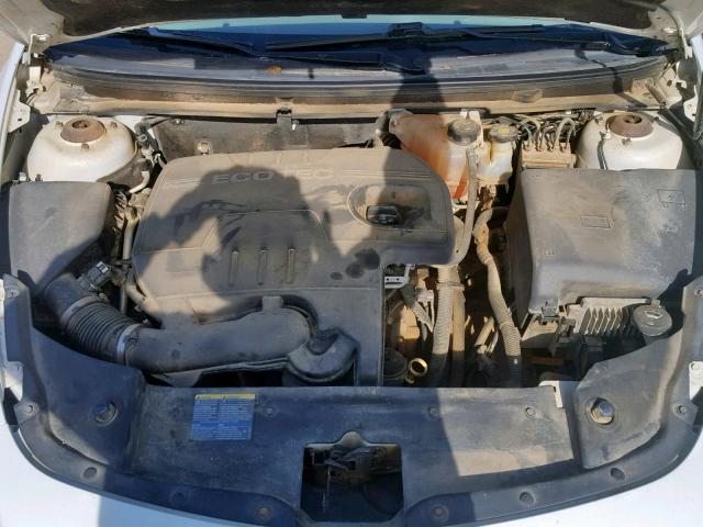1G1ZG57B594153446 - 2009 CHEVROLET MALIBU LS WHITE photo 7