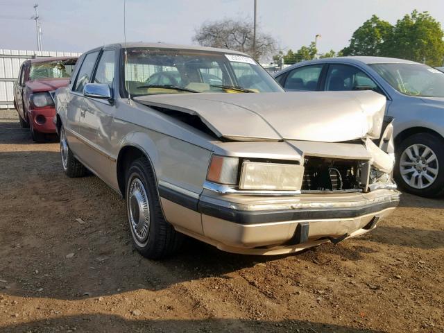 1C3XC46R2LD758023 - 1990 CHRYSLER SALON  BROWN photo 1