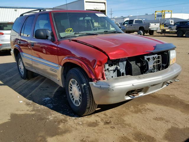 1GKDT13W612162398 - 2001 GMC JIMMY RED photo 1