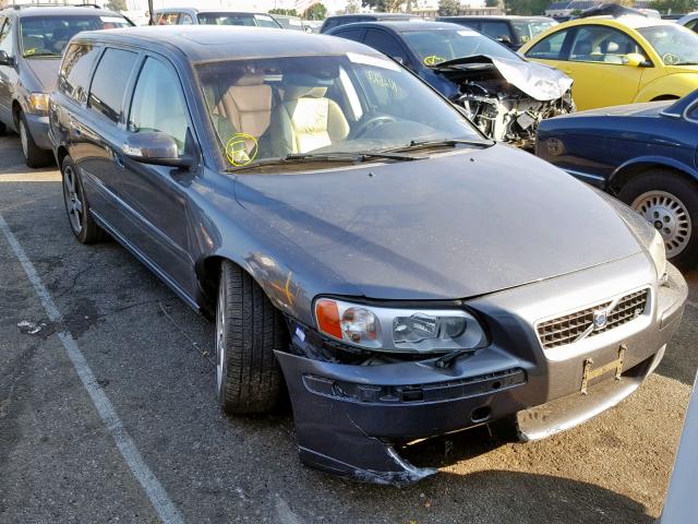 YV1SJ527772628207 - 2007 VOLVO V70 R GRAY photo 1