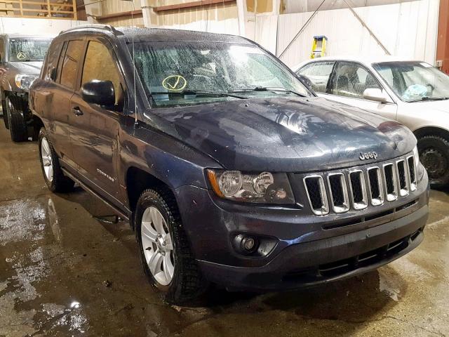 1C4NJDBBXED828534 - 2014 JEEP COMPASS SP შავი ფოტო 1