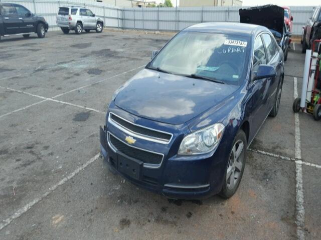 1G1ZC5EU1BF161084 - 2011 CHEVROLET MALIBU 1LT BLUE photo 2