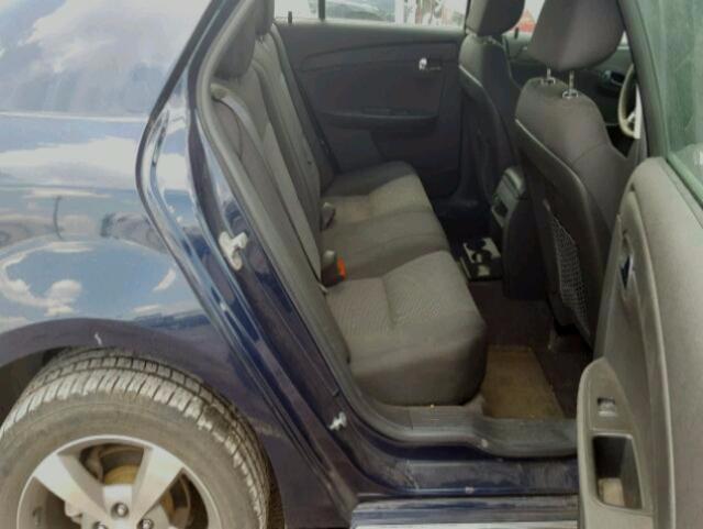 1G1ZC5EU1BF161084 - 2011 CHEVROLET MALIBU 1LT BLUE photo 6