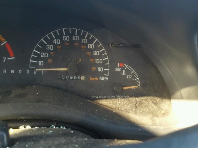 1G2WK52J43F154398 - 2003 PONTIAC GRAND PRIX SILVER photo 8